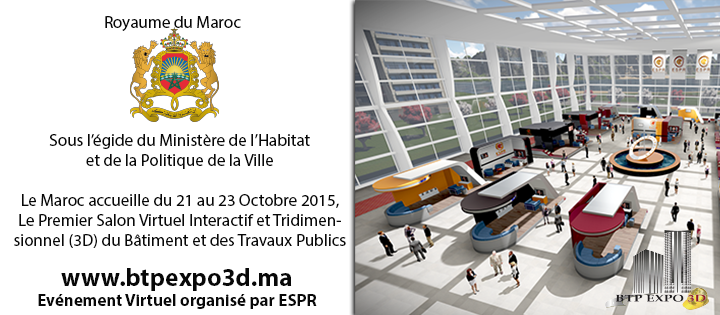 BTPExpo3D : Le Premier Salon Virtuel Interactif,Tridimensionnel (3D)
