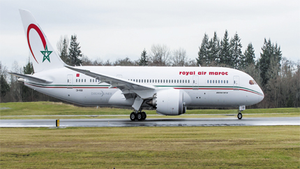 Dreamliner - Le Maroc reçoit son premier B787