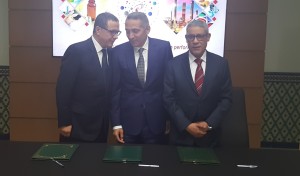 Chimie signature du contrat programme entre le ministère de l'industrie marocaine et la fédération de la chimie et de la parachimie