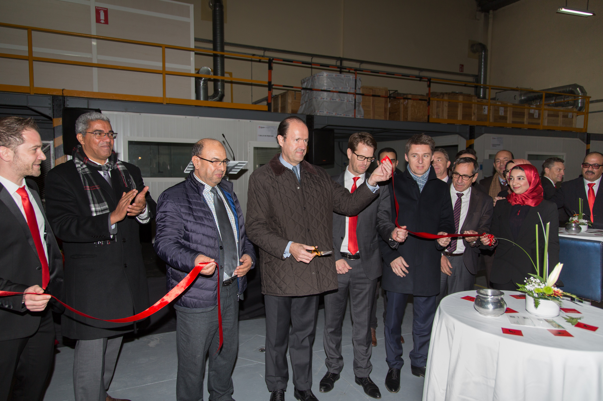 Faiveley Transport a inauguré son nouveau bâtiment