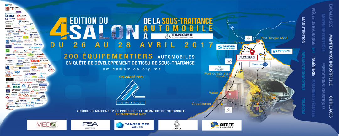 Automobile : Tanger Automotive City accueille la 4ème édition du salon de la sous-traitance
