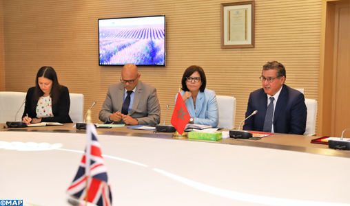 Aziz Akhennouch et Liam Fox