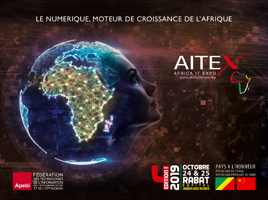 L’Africa IT Expo tient sa 4e édition en octobre 2019 à Rabat