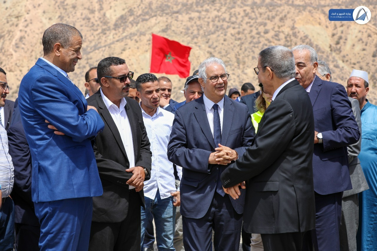 Agadir :  Nizar Baraka visite le barrage du Tamri d’un coût de 2,7 MMDH