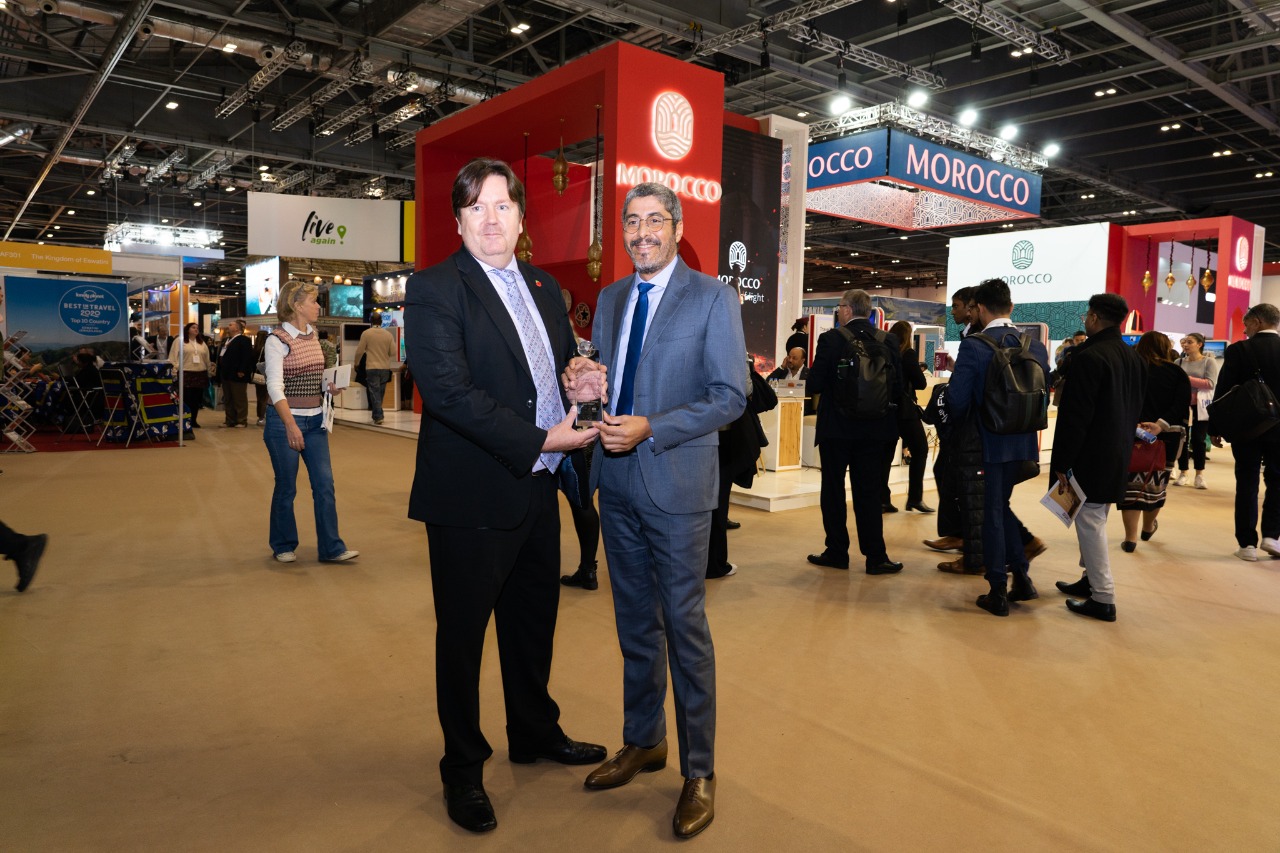 World Travel Market 2022 : L’ONMT remporte le Prix du Meilleur Stand
