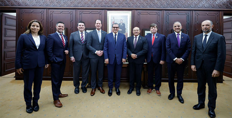 Maroc-USA : Akhannouch reçoit une délégation de membres du Congrès américain